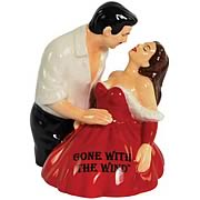 Gone with the Wind Rhett and Scarlett Salt & Pepper Shakers